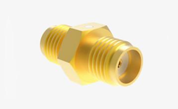 China High Performance SMA Brass Female to Female Gold Plated RF Connector/Adapter for sale