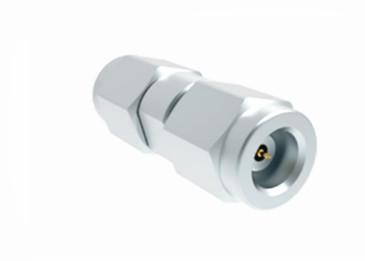 China Integridad y durabilidad 1.0 mm Conector de acero inoxidable de adaptador RF de macho a macho en venta