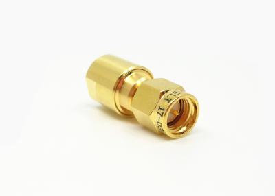 China Mini Size Brass Male SMA RF Connector For LMR200 MF147B CXN3449 Cable for sale