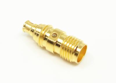 China Gold Plated Female SMA To SMP RF Adapter for sale