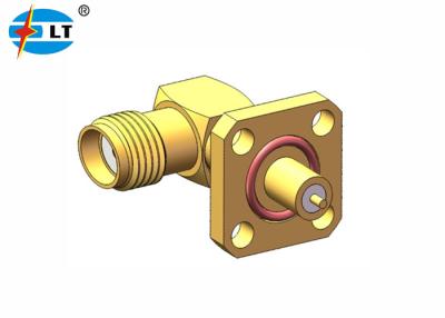 Κίνα 18GHz ηλεκτρικός RF σωστής γωνίας θηλυκός SMA RF συνδετήρας συνδετήρων SMA προς πώληση