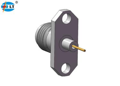 China furo fêmea do acessório 2 da solda do conector da montagem da flange de 2.4mm à venda