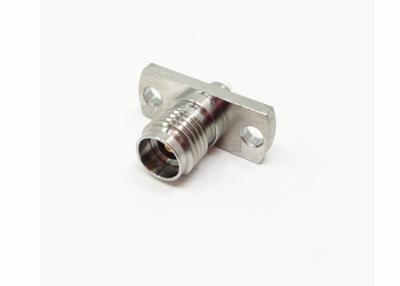 China 2 Holes 2.92mm K Connector Flange Panel Mount for sale