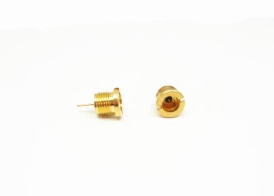 China 50Ohm SMP Plug Male Connector Bulkhead Hermetically Sealed for sale