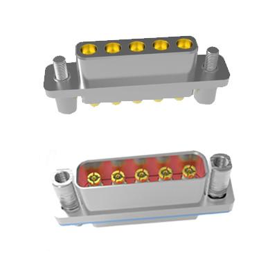 China Hi-Rel High Density SMA/SMP/N RF 5 Position Integrated Connector For Cable for sale