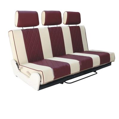 China Customized Service Color 2020 RV Seat manufacturer TOPWELLRV Luxury Car RV Camper MPV Transit Cassette Sofa Bed Seat for sale