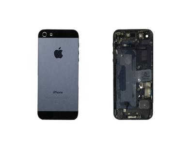 China Black IPhone Spare Parts Iphone 5 Back Housing Replacement 4.0 Inch for sale