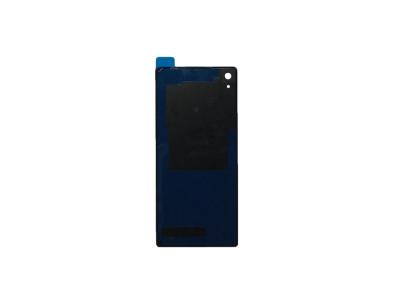 China Black Cell Phone Repair Parts Glass Back Battery Cover For Sony Z3 for sale