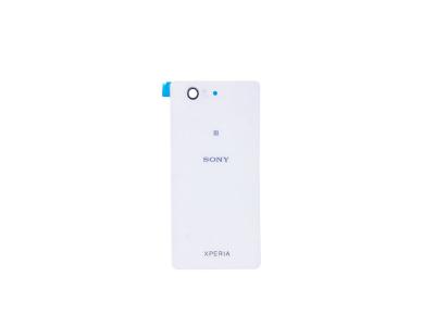 China White Sony Z3 Mini Cell Phone Repair Parts Back Battery Housing 146*72*7.3mm for sale