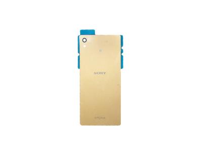 China Gold Cell Phone Repair Parts , 5.2 Inch Sony Z4 Back Battery Cover Back for sale