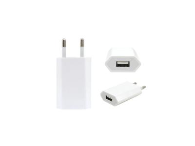 China 15A 220V White Iphone Standard European Plug Adapter ABS Material for sale