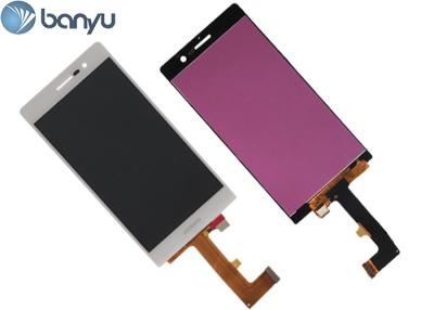 Κίνα Άσπρη αντικατάσταση οθόνης χρώματος LCD Huawei P7 5,0 ίντσες επισκευής κυττάρων τηλεφωνικής προς πώληση