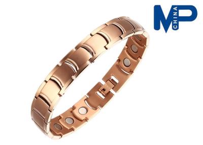 China Promotional colorful plating metal bracelet black 210*12*3.2mm for sale