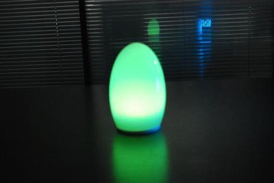 China Senior designer to design the like egg shape Φ size 12 x h18cm fashion LED desk lamp. for sale