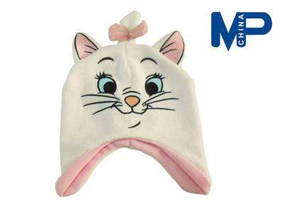 China Girls Kids Lovely Animal Embroidery Knitter Beanie Hats for Ski in winter for sale