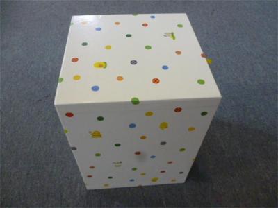 China Personalized Rectangular Paper Gift Boxes decorated Polyester Ribbon for sale