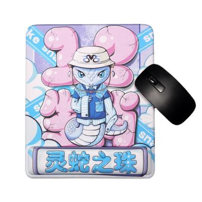 China With wrist rest item the new and interesting memory foam mouse pad for sale