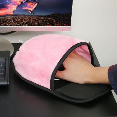 China HEATER USB heated mouse pad with wrist guard mouse pad for sale