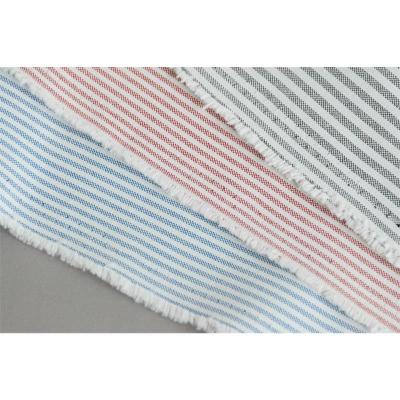 China SOFT ENDING a variety of styles yarn wholesale dye fabrics clothing poplin stripe fabric for sale