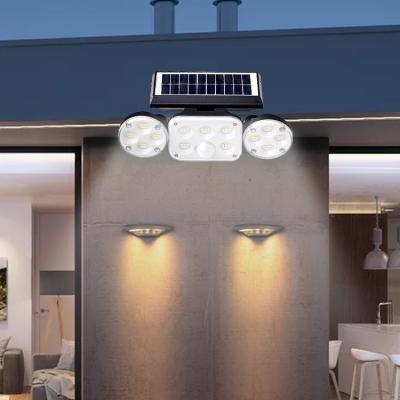 China New Design 15W Solar Wall Light Outdoor Solar Led ABS Material Waterproof Solar Led Gate IP65 Solar Lights for sale