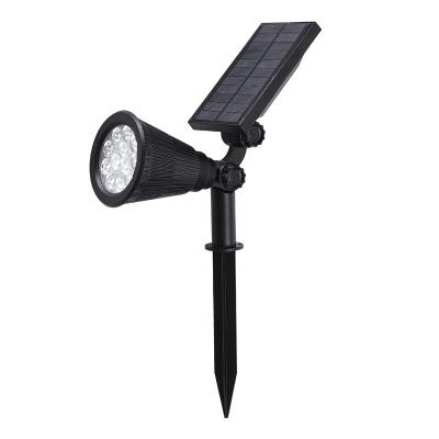 China 9 Watt Solar Outdoor Lawn Lamp Garden Light Post Waterproof Landscape Garden Lamp Led Inductive Decorative Spotlight for sale