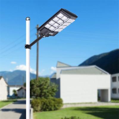 China OEM Energy Saving Powered Lights Waterproof Outdoor Cell Integration Led Solar Street Light With Sensor for sale