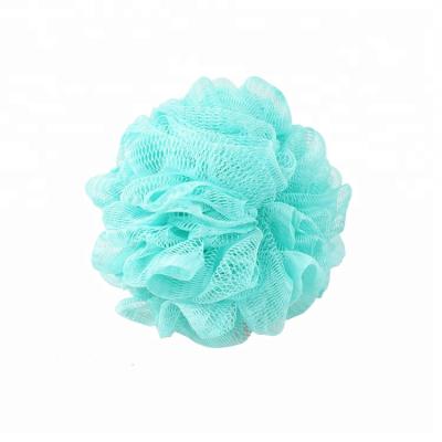 China Factory Sale Body Shower Mesh Ball Colorful Pe Bath Soft Ball for sale