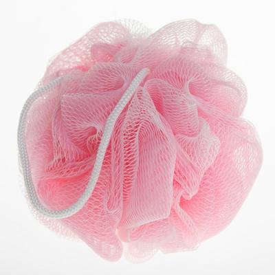 China Body Exfoliating Sponge Mesh Ball , Shower Bath PE Bath Ball for sale