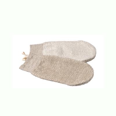 China Bamboo Fiber Body Exfoliating Glove , Natural Bath Glove for sale