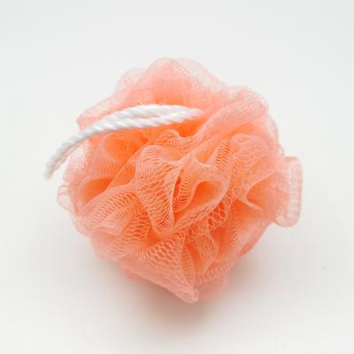 China EXFOLIATE Big Breath Mesh Pouf Bath Sponge Shower Pouf for sale