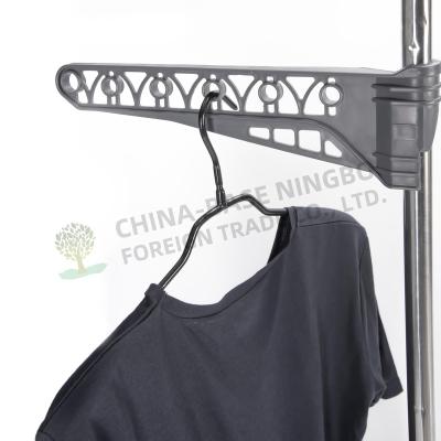 China CLASSIC Indoor Use Foldable Rack Clothes Rack Clothes Towels Hanger with Wheels for sale