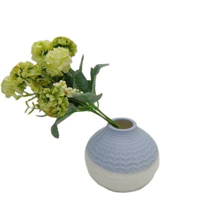 China Traditional Porcelain Home Flower Ornament Weddings Ceramic Flower Vase for sale