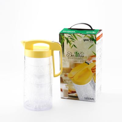 China China Manufacturer Viable Wholesale Food Grade Plastic Jugs Ice Tea Pitcher for sale