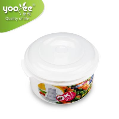 China Freshness Preservation Around Food Container Food Grade Plastic Hot Selling 3 In 1 3.6L Storage Boxes And Modern Multifunctional 3-5 Days Bins Food Packaging for sale