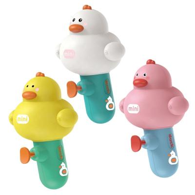 China Mini Duck 2 Hole Water Spray Gun Summer Pool Beach Toys Small Water Guns For Kids 12 x 7.3 x 18.5 (cm ) for sale