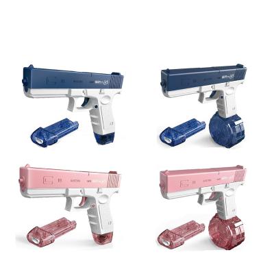 China Bullet Drum Electronic Toy Glock Clip Version Water Gun Child Design Game Gun Outdoor Toys New 2023 Electric for sale