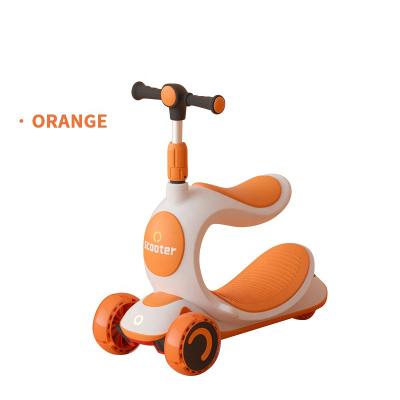 China New Baby 3 Wheels Scooter Cheap Wholesale Plastic Foldable Kids Electric Kick Scooter For Kids With Lightweight 60 x 30 x 82 (cm) for sale