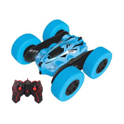 China 2.4G 4 Channel Double Sided Stunt Car Dump Truck Remote Control Rolling Vehicle With Lights RC Stunt Car Toys For Children 72 - 719 for sale