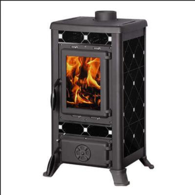 China Farm Cold Rolled Steel Material Wood Burning Stove for sale