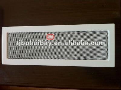 China Of metal plate + painted ventilation of fireplace grills for sale