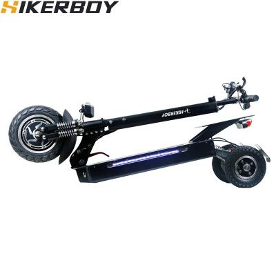 China Three Wheel Electric Delivery Scooter Hikerboy OFF ROAD Motorcycle Scooter 3 Wheel Air Wheeled for sale