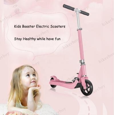 China Plastic Electric Kick Scooter For Kids PU Wheel Adjustable Height Folding Best Gifts For Girls And Boys for sale