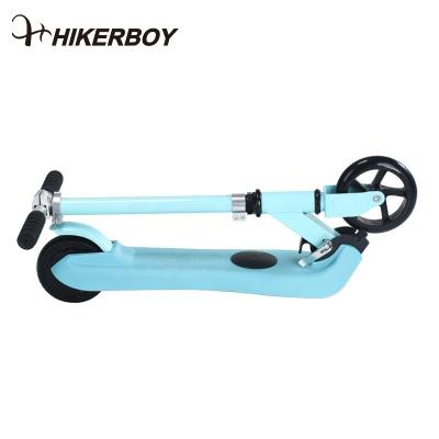 China Child Mini Kids Scooter Adjustable T-Bar 2 Wheel Standing Folding Portable Electric Scooters For Teens Candy Color for sale