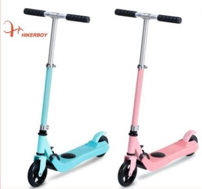 China Big Size PU 60w Adjustable Plastic Wheel Lion Battery Folding MIni Electric Scooters For Kids Leisure for sale