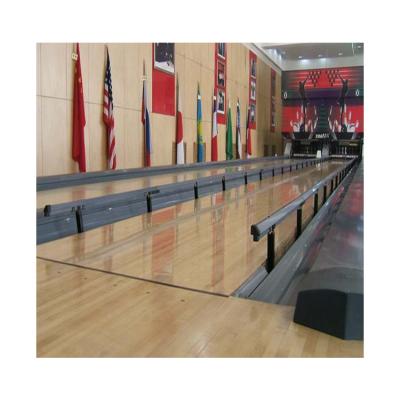 China Bodybuilding Fitness Bowling Pins und Ball Outlet Bowling Ball Rückkehr Motor Bowling Stoßfänger zu verkaufen