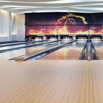 China Sportliche Bowlingbahn für Erwachsene und Kinder im Familienunterhaltungszentrum zu verkaufen