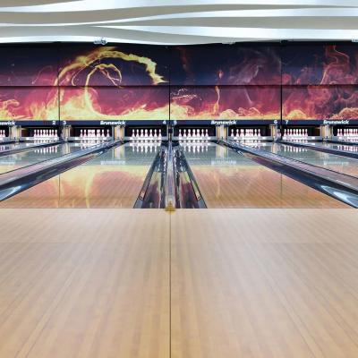 China Bowling Alley Alle Bowlingspur Brunswick Bowling Ausrüstung für Bodybuilding Fitness zu verkaufen