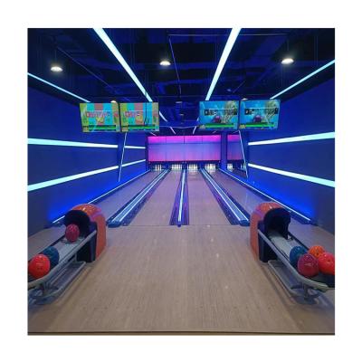 China Automatic String Pinsetter Metal Bowling Alley Machine for 60-64kg Weight and Amusement for sale