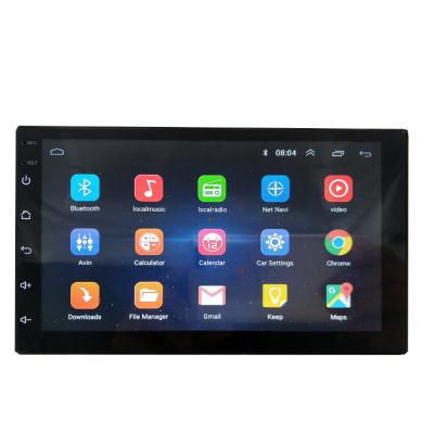 China Universal Anroid/Wifi/Bluetooth/fm/gps/fm 7 Android 8.1 inch Multimedia Touch Screen GPS Radio Navigation car mp5 player with MP5/WIFI/FM for sale