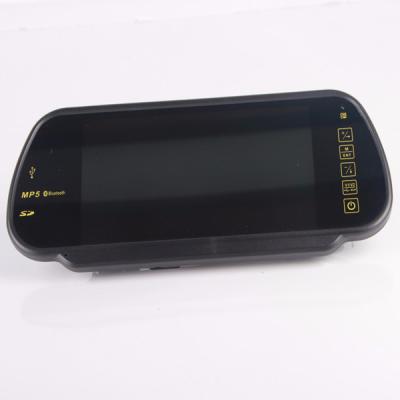 China Cheap full hd MP5 7 inch car price 7inch LED camera rear view mirror reverse radar detector for sale